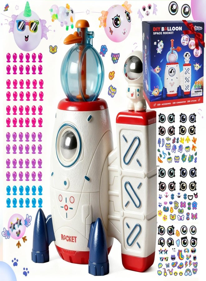 Zlshmoee 195PCS DIY Balloon Craft Kit for Kids - Space Magic Creative Balloon Toy Set with Pump, Stickers & Decorations, Fun Arts and Crafts Activity, Perfect Birthday & Holiday Gift for Boys & Girls - Image 1